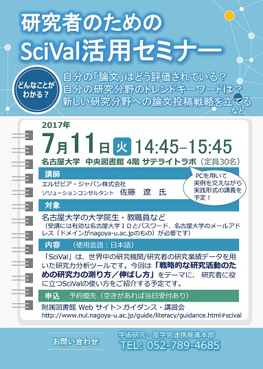 SciVal活用セミナー