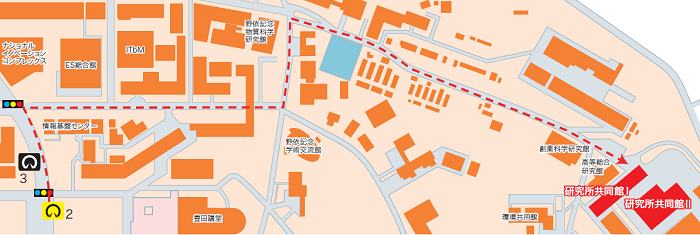 第一図書室ルート図
